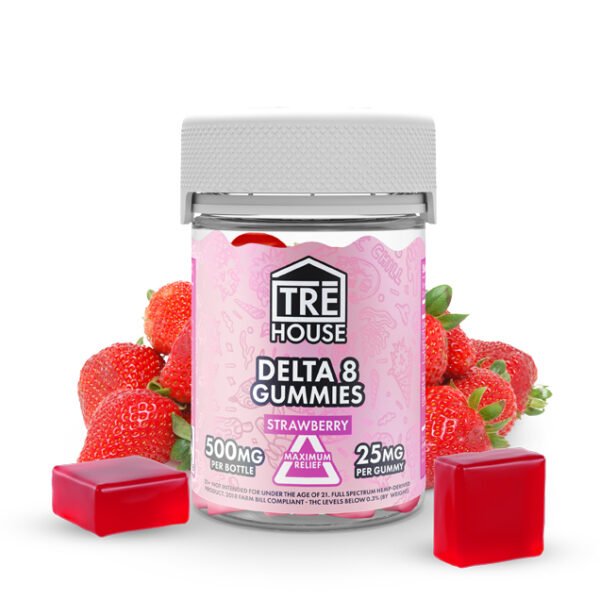 Strawberry Delta 8 THC Gummies